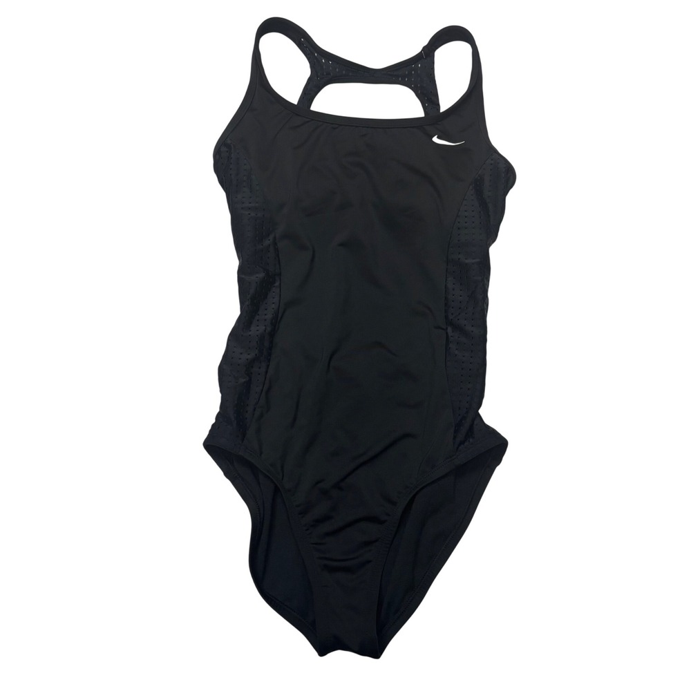 Nike | One Piece Black Size Small Athletic Training Performance Cutout Back Leo